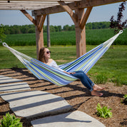 Brazilian Style Cotton Hammock - Oasis
