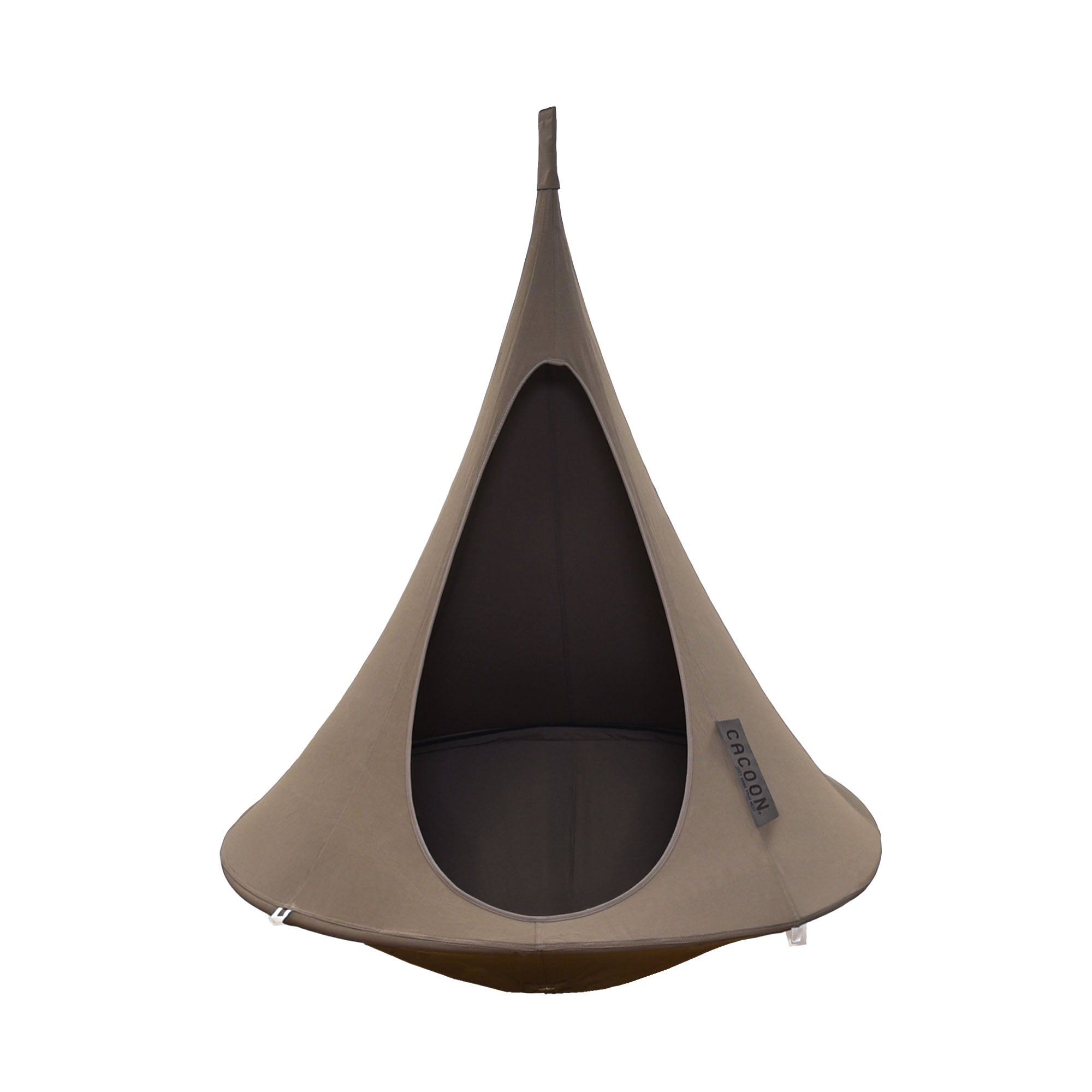 Amaca Cacoon Double Taupe Ø1,8 M – Fino A 200 Kg, Portatile