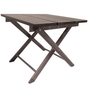 Coral Springs Aluminum Side Table - Taupe