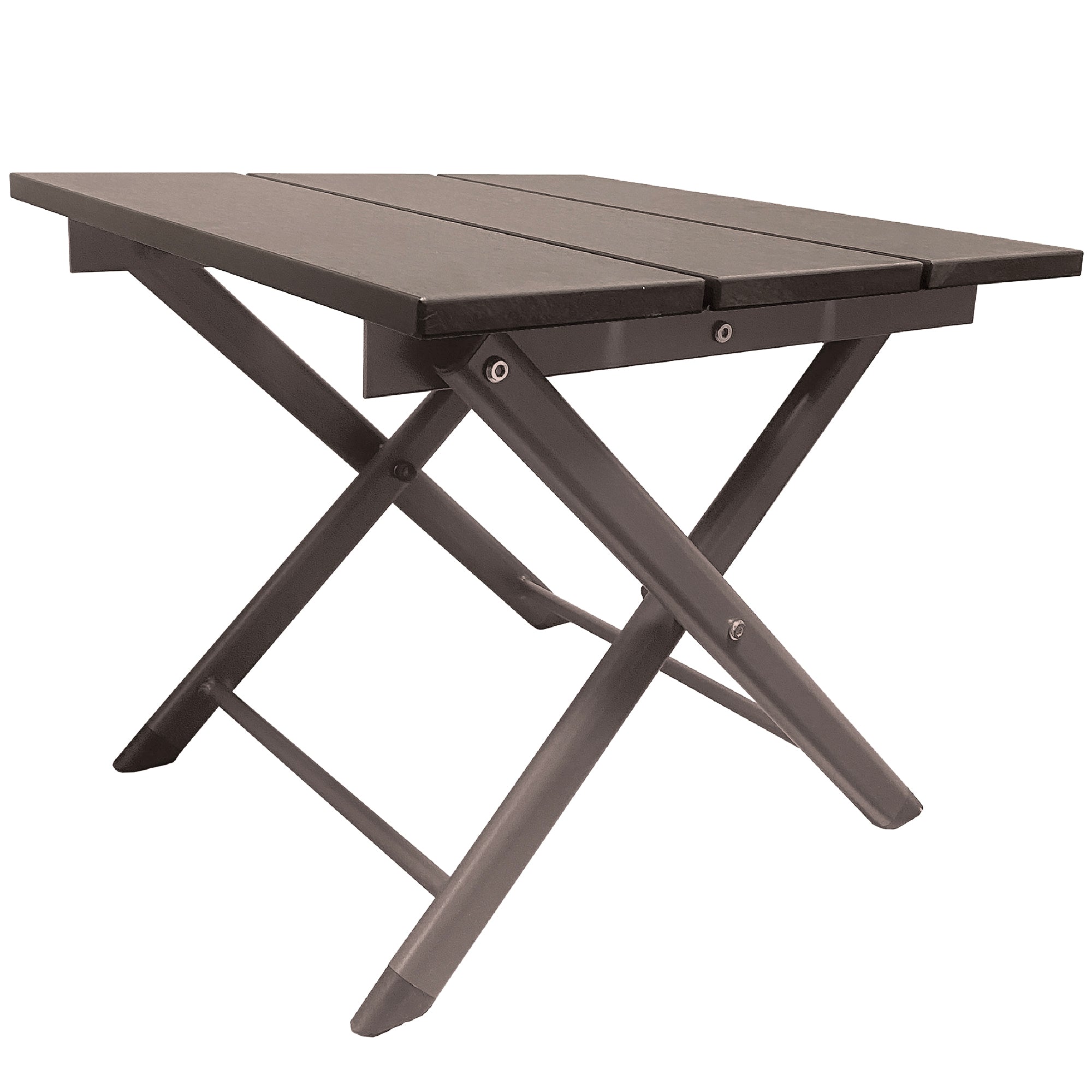Coral Springs Aluminum Side Table - Taupe