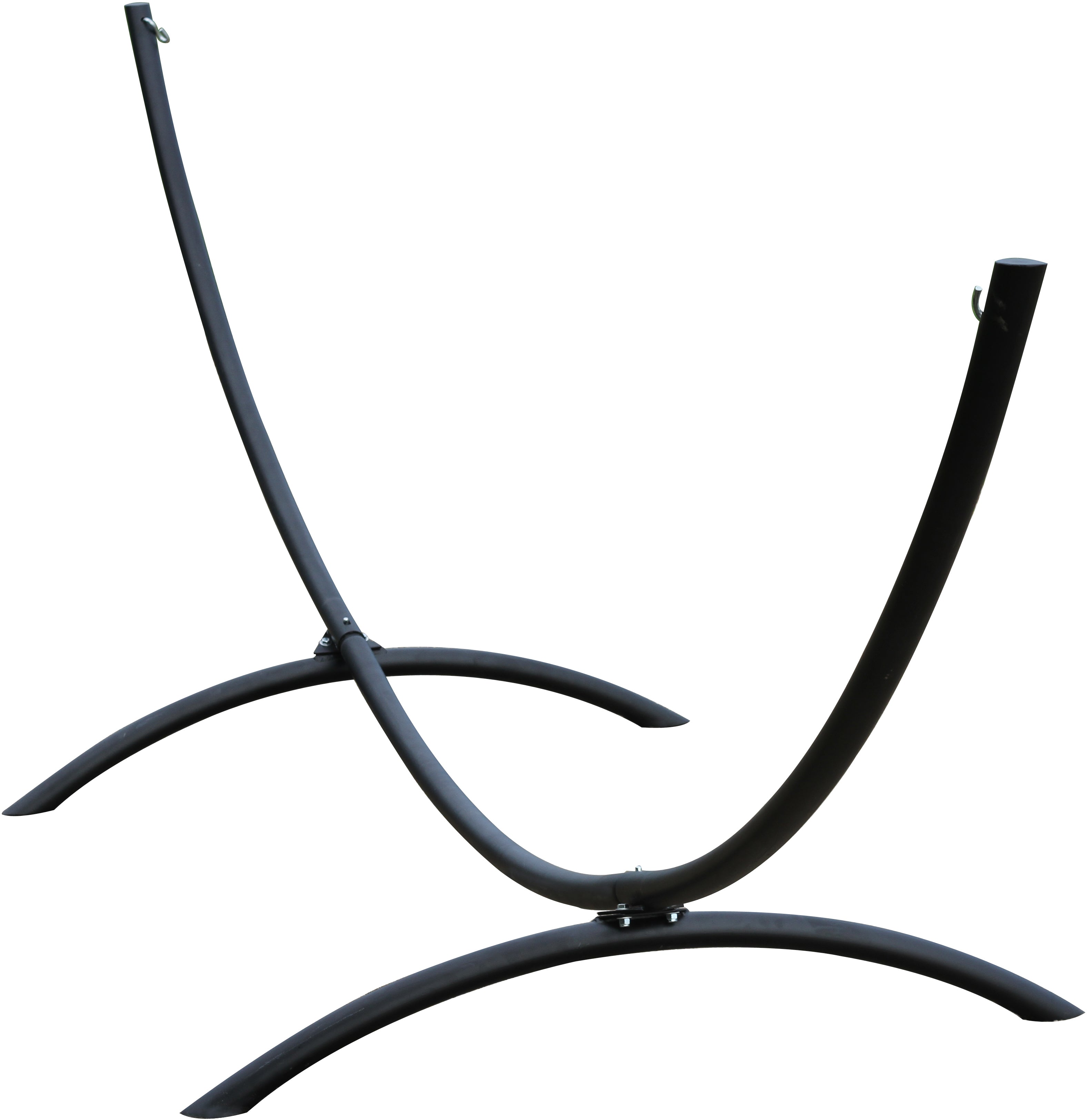 Steel Arc Hammock Stand (15ft/467cm) - Black