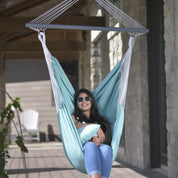 Polyester Hammock Chair - Aqua