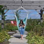 Polyester Hammock Chair - Aqua