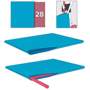 Noodle Floatz Double - True Turquoise