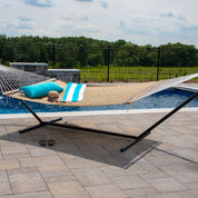 Poolside Spreader Bar Hammock - Taupe