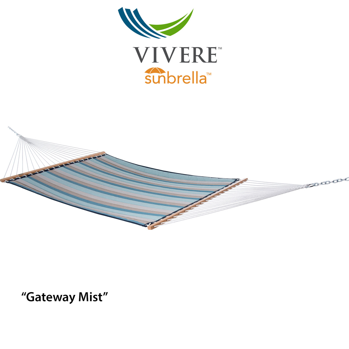 Sunbrella® Quilted Hammock Double Vivere Usa 9655