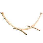 Solid Pine Arc Hammock Stand (10ft/305 cm) - Natural