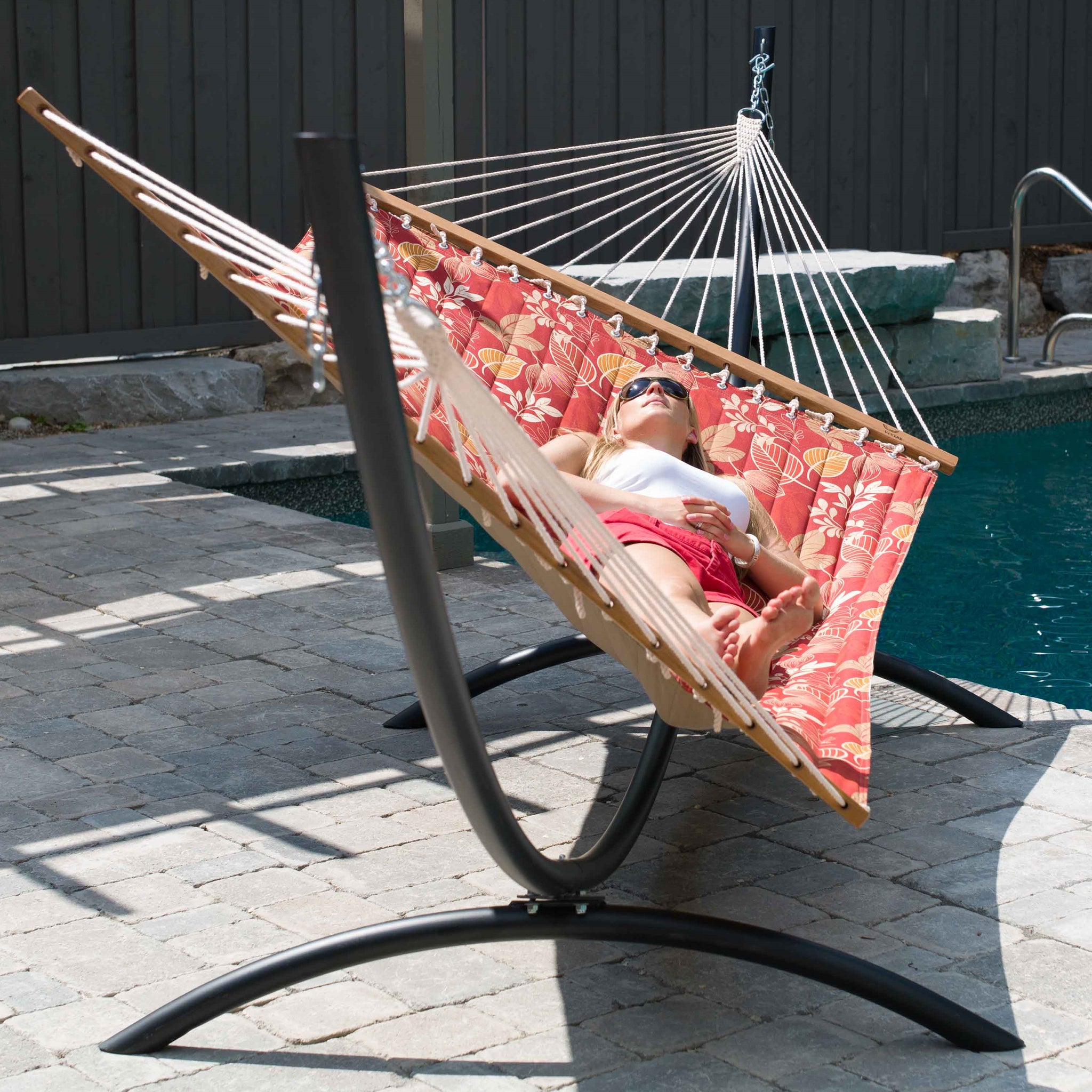 stand hängematte Steel Arc Hammock Stand (15ft/467cm)