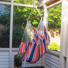 Load image into Gallery viewer, Brazilian Hammock Chair - Orange Punch
