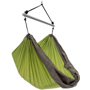 Parachute Hammock Chair - Apple & Storm