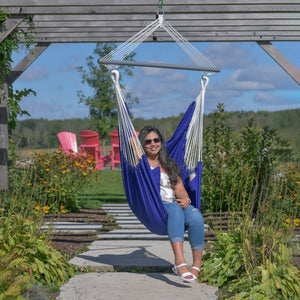 Polyester Hammock Chair - Royal Blue