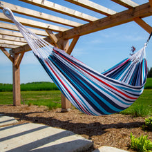 Load image into Gallery viewer, Brazilian Style Cotton Hammock - Denim
