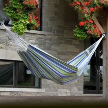 Load image into Gallery viewer, Brazilian Style Cotton Hammock - Oasis
