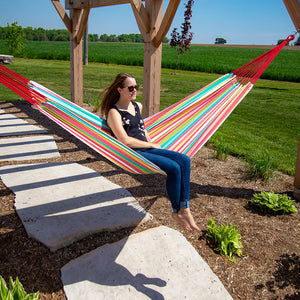 Brazilian Style Cotton Hammock - Salsa