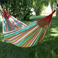 Load image into Gallery viewer, Brazilian Style Cotton Hammock - Salsa
