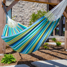 Load image into Gallery viewer, Brazilian Style Cotton Hammock - Cayo Reef
