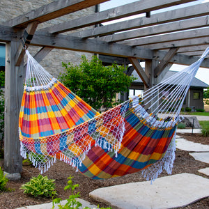 Authentic Brazilian Tropical Hammock - Carnival