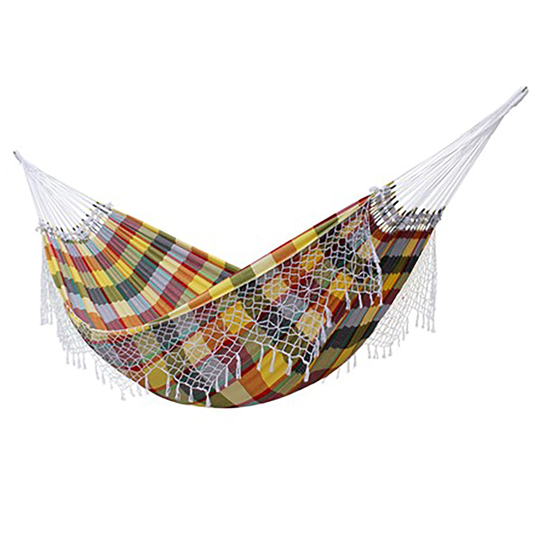 Authentic Brazilian Tropical Hammock - Multicolor