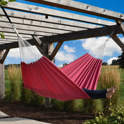 Brazilian Style Polyester Hammock - Hot Pink