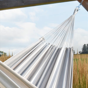 Brazilian Style Sunbrella Hammock - Dove