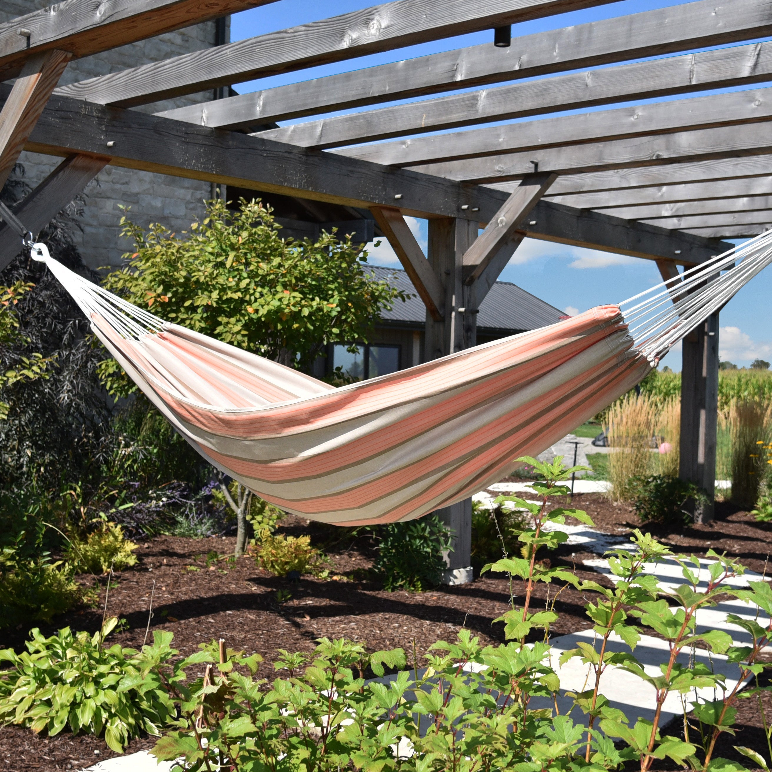 Brazilian Style Sunbrella® Hammock - Cameo