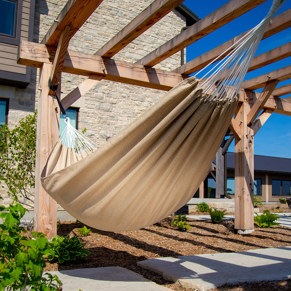 sunbrella hängematte Vivere Brazilian Sunbrella Double Hammock