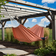 Load image into Gallery viewer, Brazilian Style Sunbrella Hammock - Coral
