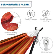 Brazilian Style Sunbrella® Hammock - Sunset