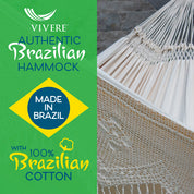 Authentic Brazilian Elegant Hammock - Antique