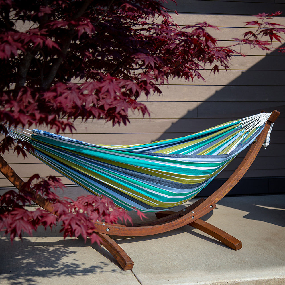 Brazilian Style Cotton Hammock - Cayo Reef