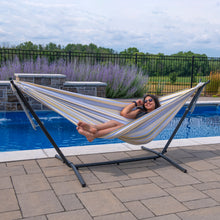 Load image into Gallery viewer, Latin Double Cotton Hammock - Solis
