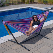 Latin Hammock with Stand (9ft/280cm) - Fiesta