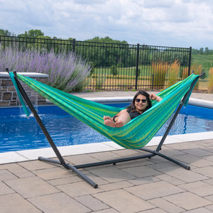 Latin Hammock with Stand (9ft/280cm) - Viridis