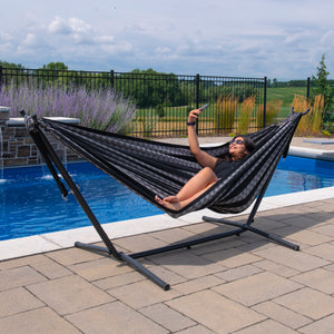 Latin Hammock with Stand (9ft/280cm) - Splendora