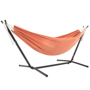 Double Sunbrella® Hammock with Stand (9ft/280cm) - Coral