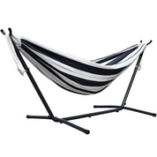 Double Sunbrella® Hammock with Stand (9ft/280cm) - Harbor