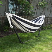 Double Sunbrella® Hammock with Stand (9ft/280cm) - Harbor