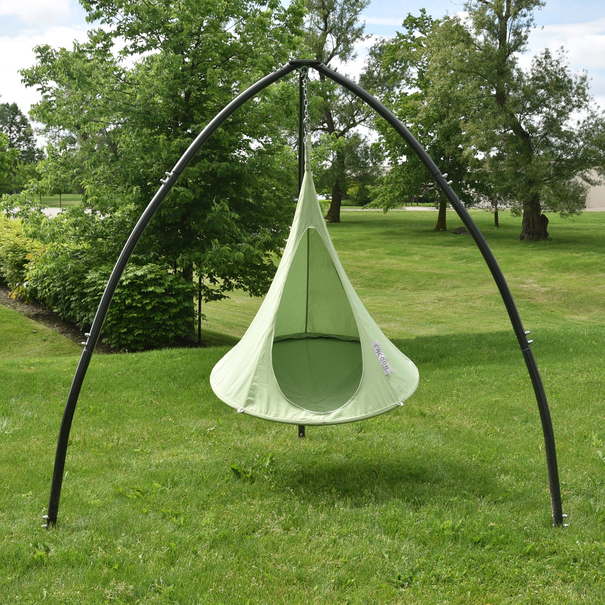 tripod hanging plant stand Vivere Tripod Hanging Chair Stand
