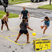 CROSSNET® Portable Four-Square Game
