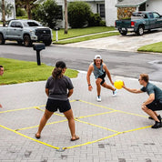 CROSSNET® Portable Four-Square Game