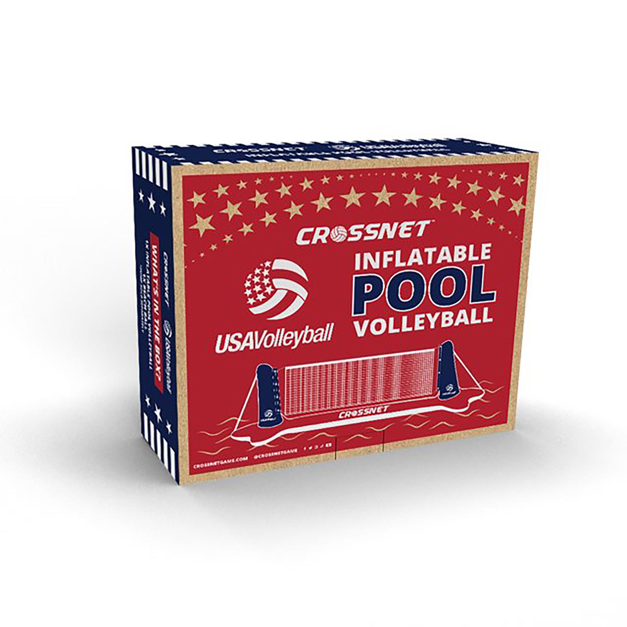 CROSSNET® USA Version Inflatable Volleyball Net