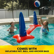 CROSSNET® USA Version Inflatable Volleyball Net