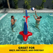 CROSSNET® USA Version Inflatable Volleyball Net