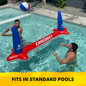 CROSSNET® USA Version Inflatable Volleyball Net