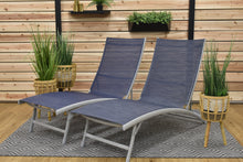 Load image into Gallery viewer, Clearwater 6 Position Aluminum Lounger 2 pc Set
