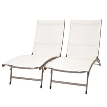 Load image into Gallery viewer, Clearwater 6 Position Aluminum Lounger 2 pc Set
