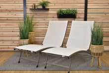 Load image into Gallery viewer, Clearwater 6 Position Aluminum Lounger 2 pc Set
