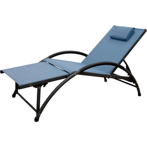 Dockside Sun Lounger - Aluminum