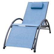 Dockside Phifer® & Aluminum Sun Lounger - Cape Cod