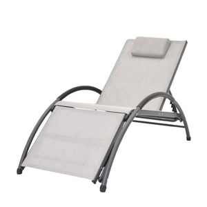 Dockside Sun Lounger - Aluminum